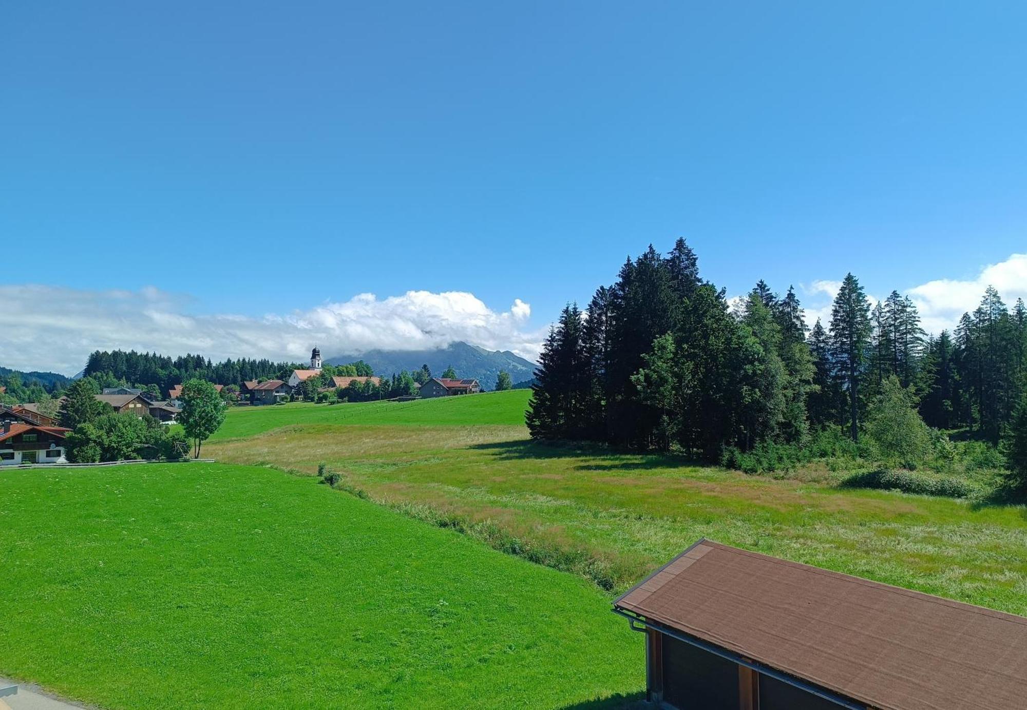 Gipfelblick Lägenhet Ofterschwang Exteriör bild